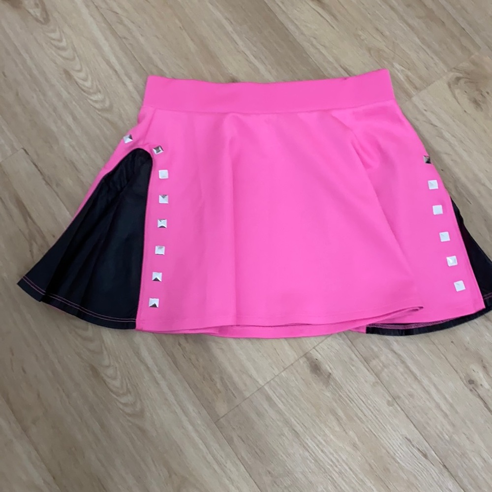 Pink punk skirt
